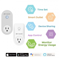 Wifi Plug Kit ,Energy Monitoring( 1 main plug+1 sub plug）